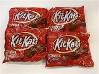 4x Bags Kit Kat Snack Size Bars 305g/ea