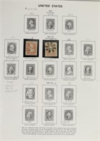 2-1861-1862 CANCELLED STAMPS