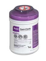 Super Sani-Cloth® / 6Pak - 75 wipes each pak