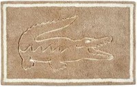 Lacoste Legend Bath Mat, Sand 20" X 32"