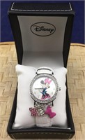 New Working Disney Minnie Mouse Watch in Box