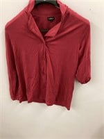 Size  XS women's red shirt