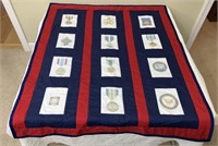 Navy Quilt/Daughters of Union Veterans Civil War