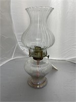Glass Oil Lamp w/Top