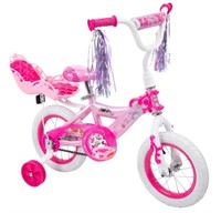 Huffy Disney Princess Girls' 12" Bike with Doll