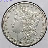 1880 MORGAN SILVER DOLLAR