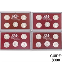 2004 Silver 25c PR Sets (20 Coins)