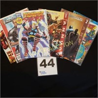 6 comic books (in plastic jackets)