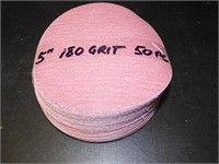 New 50pc Velcro Sanding Disc 180 Grit