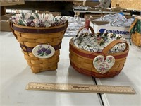 2 Longaberger Baskets