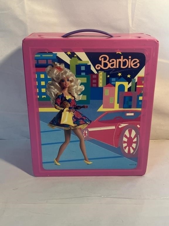 1989 BARBIE CARRYING CASE BY MATTEL