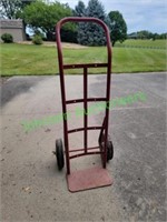 Red Milwaukee 2 wheel dolly - shop cart