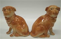 Lot of 2 Ceramic Dog Figures