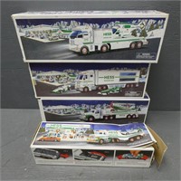 (4) Hess Trucks in Boxes