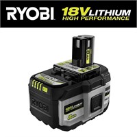 $179  RYOBI ONE+ 18V 8.0 Ah Performance Battery