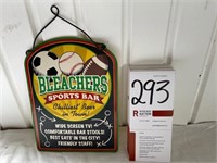 Bleachers Sports Bar Sign