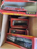 Tyco Burlington GP20 diesel +8 cars and track