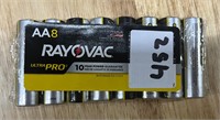 Rayovac AA Batteries, 8ct