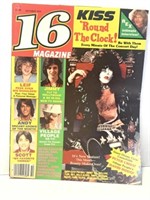 16 Magazine October 1979 KISS ‘Round The Clock