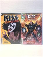 Two KISS The Demon Comics