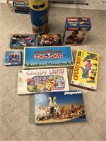 Lot Games incl Monopoly, Candy Land, Operation,