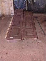 Pallet of house shutters various sizes