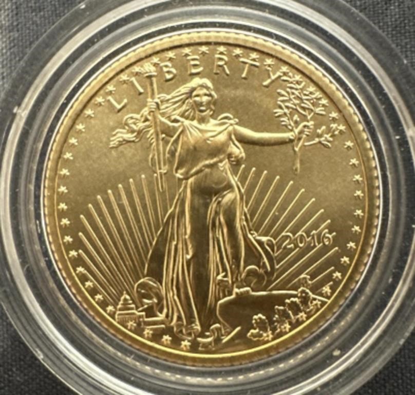 2016 $10 Gold Liberty  ***local pick up only - out