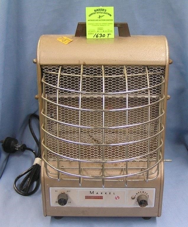 Vintage Markel electric space heater