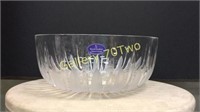 Beautiful Royal Doulton fine crystal bowl made in