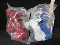 2 SEALED HOCKEY PLANET PLUSH ICE IN PACKAGES