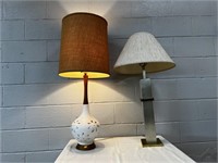 (2) Various Decorative Table Lamps