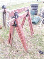 Pair of Stackable Saw Horses