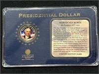 MARTIN VAN BUREN PRESIDENTIAL DOLLAR