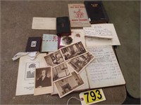 Old Postcards and Paperwork