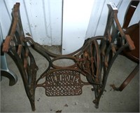 Cast Iron Sewing Machine Base, New Home