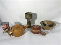Ensemble de potterie style mid century pottery set