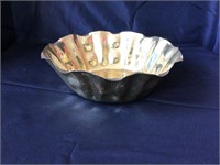 Large Brass Bowl 12.5" Round