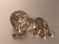 Vtg lion brooch/pendant