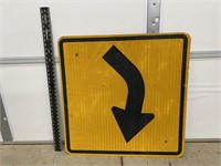 Metal Directional Road Sign