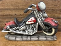 resin motorcycle statue