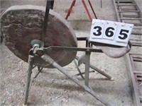 Stone Sharpening wheel on stand