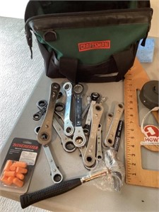 Tool pouch and contents