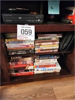 Magnavox DVD player w/ all movies