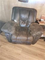 Comfy "big man" rocking & reclining chair 45" w...