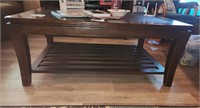Coffee table 20" x 32" x 48" & end table 24" x ...