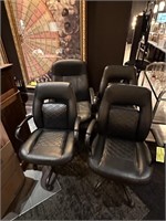 LEATHER OFFICE CHAIRS