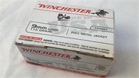 Winchester 'White Box' 9mm Luger Ammo
