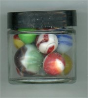 Small Jar Marbles