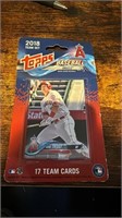 2018 Topps LA Angels 17 Card Team Ohtani Rookie of