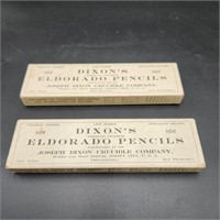 1930's/1940's Dixon's Eldorado Pencils (2 Boxes)